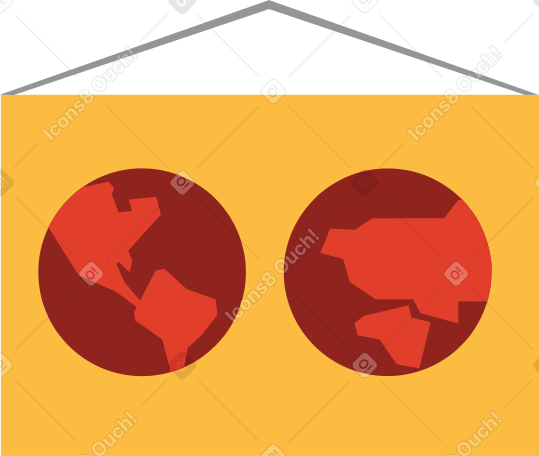 карта мира в PNG, SVG
