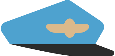 pilot cap PNG, SVG