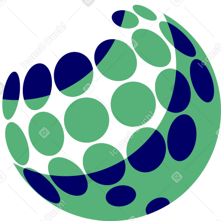 golf ball Illustration in PNG, SVG