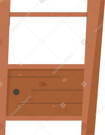 brown bookstand Illustration in PNG, SVG