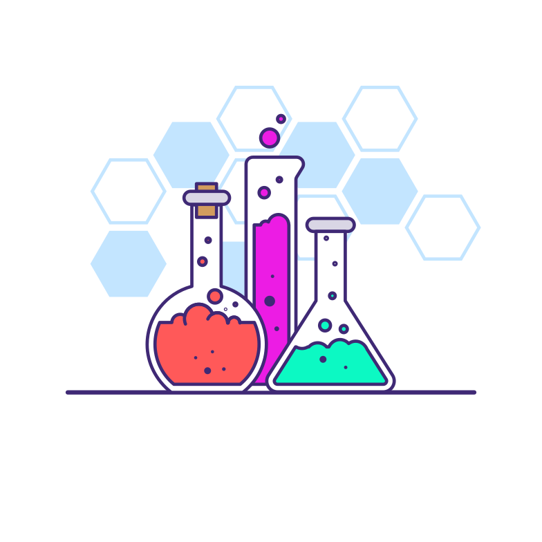 Immagine Vettoriale laboratorio di sperimentazione in PNG e SVG in stile | Illustrazioni Icons8