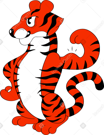 強い虎 PNG、SVG