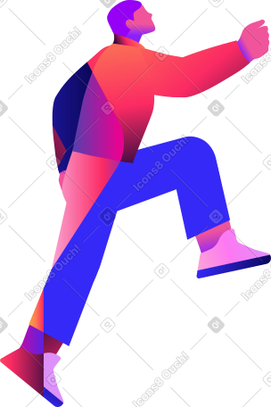 男人挺身而出 PNG, SVG