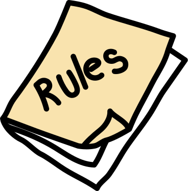 Book with rules PNG, SVG