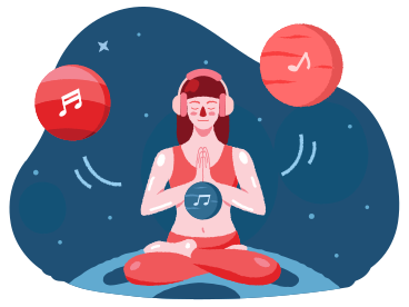 Chill music PNG, SVG
