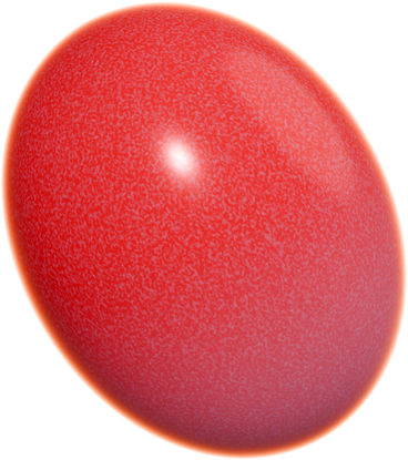 Red egg PNG, SVG