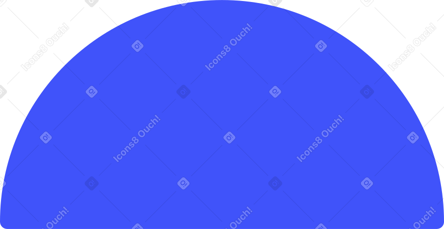 半圆形状 PNG, SVG
