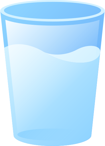 glass water PNG, SVG