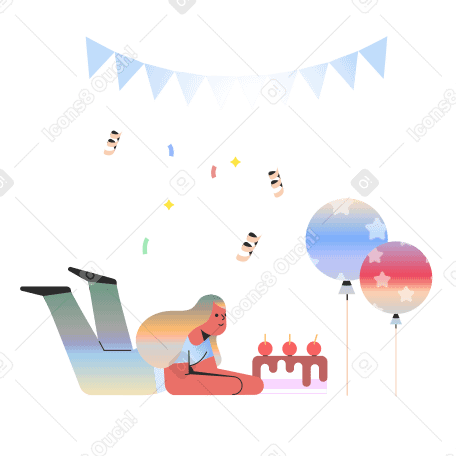 Birthday party PNG, SVG