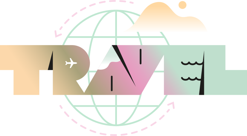travel Illustration in PNG, SVG