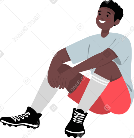 soccer player Illustration in PNG, SVG