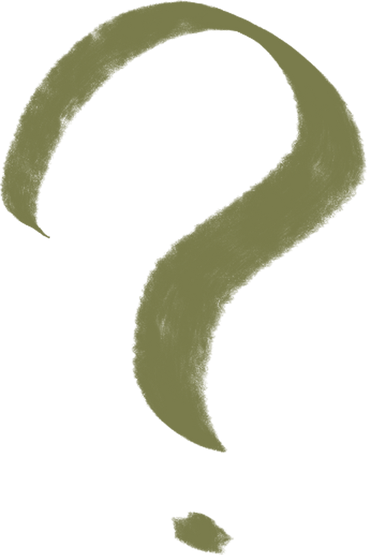 Small green question mark PNG、SVG