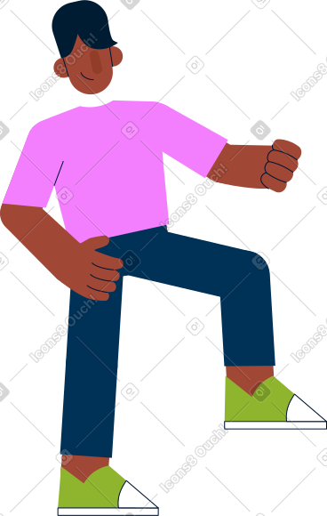 Man holding something PNG, SVG