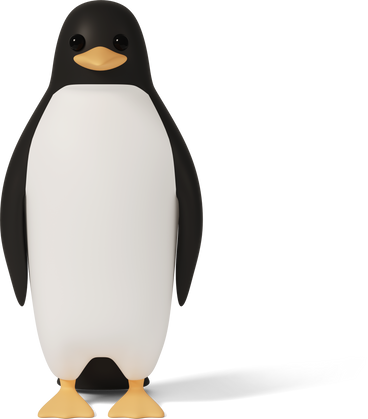 big penguin PNG, SVG