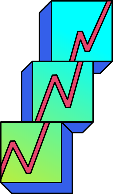 Würfel mit einem diagramm PNG, SVG
