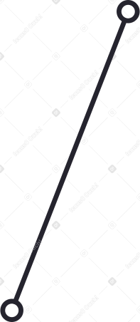 ligne de liaison décorative PNG, SVG