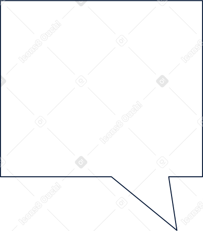 흰색 말풍선 PNG, SVG