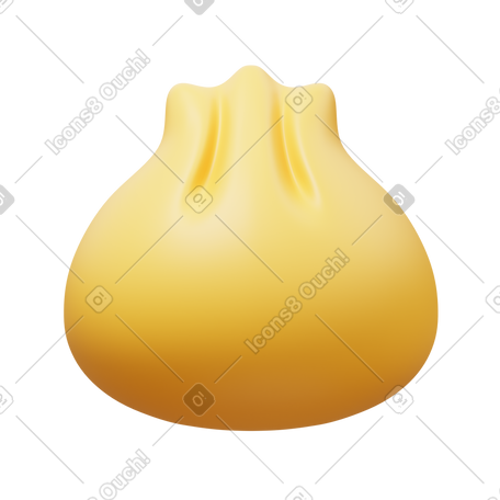 3D dim sum PNG, SVG