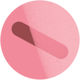 pink pill PNG, SVG