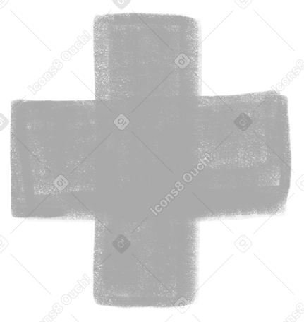 gray cross Illustration in PNG, SVG