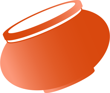 Chaudron orange PNG, SVG