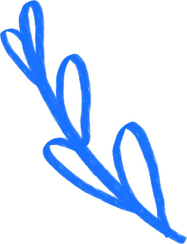 small blue leaves plant PNG、SVG