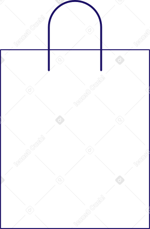 bolsa branca PNG, SVG