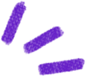 Три линии фиолетового цвета в PNG, SVG