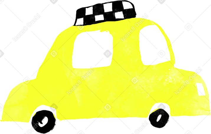 taxi car PNG、SVG
