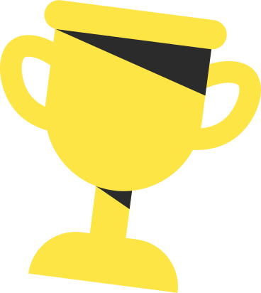 yellow champion cup PNG, SVG