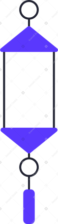 lantern Illustration in PNG, SVG