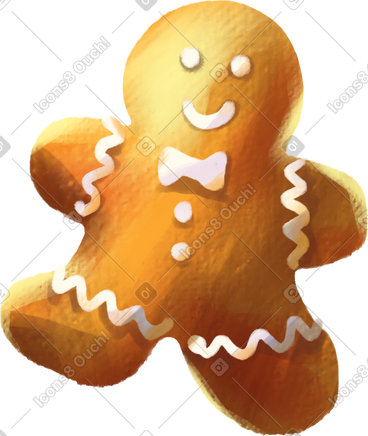 Gingerbread PNG, SVG