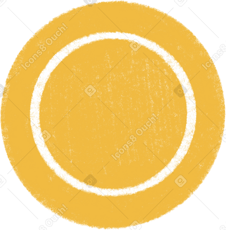 big gold coin PNG, SVG