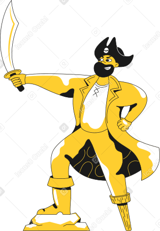 pirate PNG, SVG