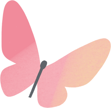 pink butterfly PNG, SVG