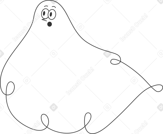 ghost costume PNG, SVG