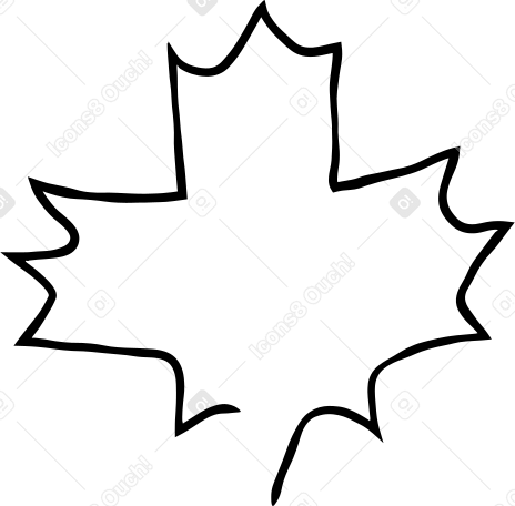 feuille d'érable PNG, SVG