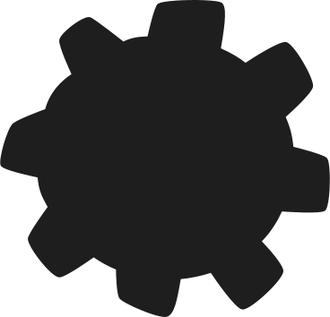 shadow of gear PNG, SVG