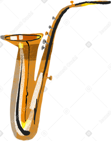 trumpet Illustration in PNG, SVG