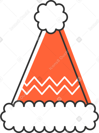 Chapéu de natal PNG, SVG