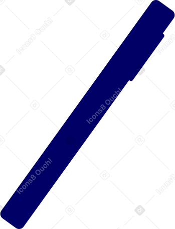 深蓝色小手机 PNG, SVG