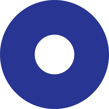 Ring dark blue PNG, SVG