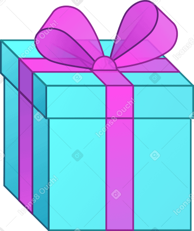 caja de regalo PNG, SVG