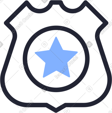 警察徽章 PNG, SVG