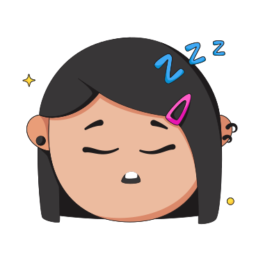 Sleeping face PNG, SVG
