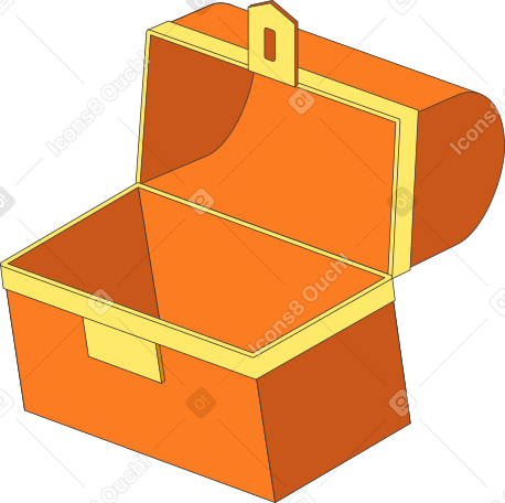 treasure chest PNG, SVG