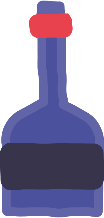 Бутылка в PNG, SVG