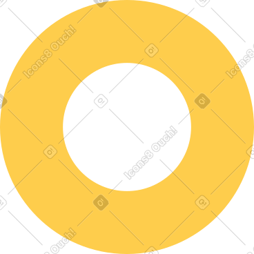 Yellow ring PNG, SVG