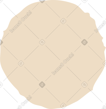 Beige circle PNG, SVG