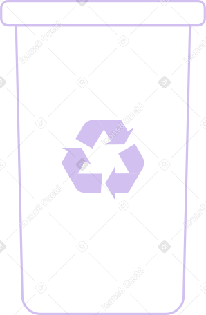 recycling bin PNG, SVG